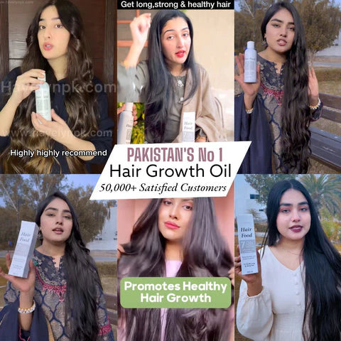 Hair Food Oil For Strong Hair and Promotes Hair Regrowth